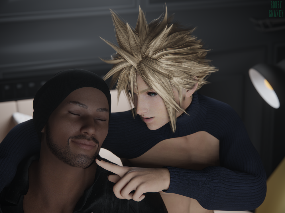 Cloud and his BF